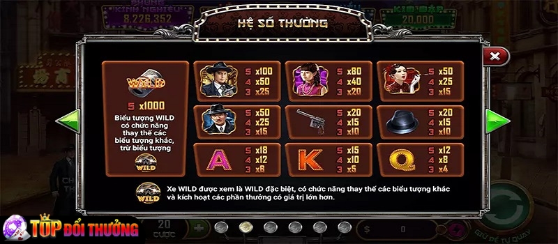 Cách chơi game slot Bến Thượng Hải Man Club