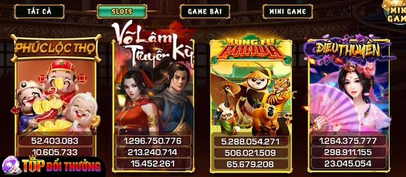 Đặc điểm của tựa game slot Võ Lâm Truyền Kỳ Iwin Club